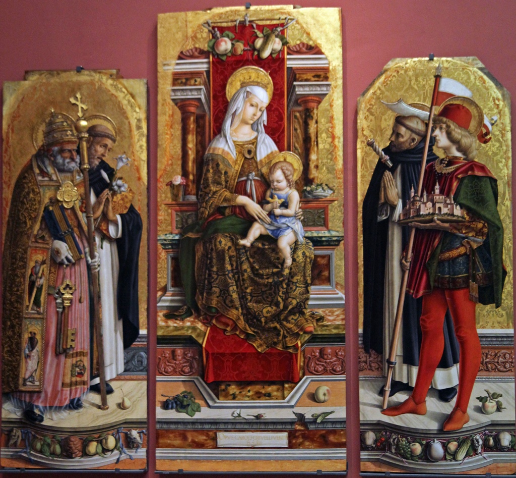 Virgin and Child with Saints (Camerino Triptych)